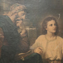 Load image into Gallery viewer, x SOLD Oil Painting, Hofmann, Young Jesus Teaching in the Temple. Framed and signed. B11221