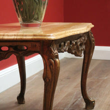 Load image into Gallery viewer, x SOLD Vintage Coffee Table, Italian Giltwood and Marble Top Coffee Table, Lamp Table B11032
