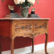 Load image into Gallery viewer, x SOLD Antique French Chest of Drawers, 2 Drawer Hall Table, Sideboard, Sofa Table B11019
