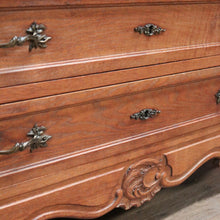 Load image into Gallery viewer, x SOLD Antique French Chest of Drawers with Marble Top below Mirror Dressing Table B10873