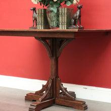 Load image into Gallery viewer, x SOLD Antique Breakfast Table, Games Card Table, English Georgian Side Kitchen Table. B9813