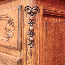 Load image into Gallery viewer, x SOLD Vintage French Chest of Drawers with Cupboard Below, French Bedside Cabinet, Hall Chest B10884