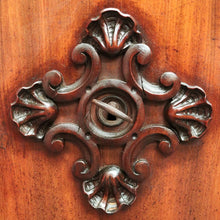 Load image into Gallery viewer, x SOLD Antique French Church Cabinet Hall Cabinet Cupboard Lamp Side Table in Mahogany. B10333