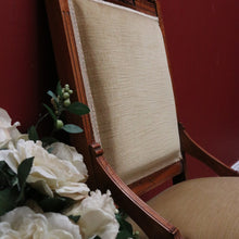 Load image into Gallery viewer, x SOLD Antique English Grandmother Chair, English Walnut Bedroom Chair, Lounge Chair B10792