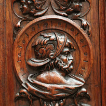 Load image into Gallery viewer, Antique French 19th Century Oak Gothic Revival, Sacrament Church Court Cabinet B10697