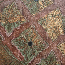 Load image into Gallery viewer, x SOLD Vintage Italian Serving Tray Dish in Pale Rose, Green and Gold. B10130