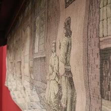 Load image into Gallery viewer, x SOLD Vintage Dutch Tapestry in Oak Barley Twist Framework, Pelmet, Oak Casement B10560