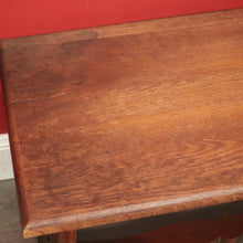 Load image into Gallery viewer, x SOLD Antique Oak Gothic Coffee Table, Antique French Oak Lamp, Side or Coffee Table. B10117