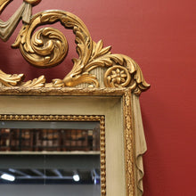 Load image into Gallery viewer, x SOLD Vintage French Wall Hanging Mirror, Hall Mirror, Living Room Mirror, Urn, Swags B10691