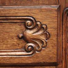 Load image into Gallery viewer, x SOLD Vintage French Chest of Drawers with Cupboard Below, French Bedside Cabinet, Hall Chest B10884