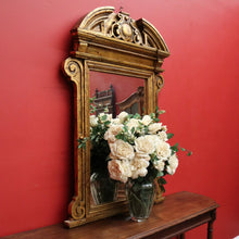 Load image into Gallery viewer, x SOLD Antique French Gilded Wall Mirror, French Gilt Vanity Hall Dressing Mirror B10486