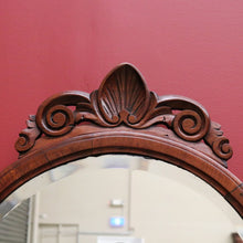 Load image into Gallery viewer, x SOLD Antique English Dressing Table Burr Walnut Cheval Mirror, Drawers Dressing Table B10742