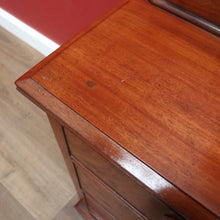 Load image into Gallery viewer, x SOLD Antique English Chest of Drawers, Antique Dressing Table Chest of Drawers Base B11018