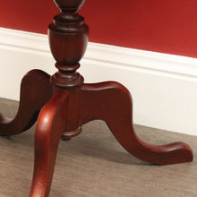 Load image into Gallery viewer, x SOLD Vintage Cedar Wine Table, Lamp Table, Vintage Cedar Tri-leg Side Wine Table. B10442