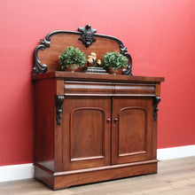 Load image into Gallery viewer, x SOLD Antique Australian Cedar Two Door Sideboard, Hall Cabinet, Chiffonier, Buffet B10799
