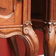 Load image into Gallery viewer, x SOLD Bedside Tables, Antique French Oak and Marble Bedside Cabinets, Lamp Table B10550