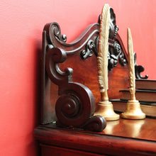 Load image into Gallery viewer, x SOLD Antique French Church Cabinet Hall Cabinet Cupboard Lamp Side Table in Mahogany. B10333