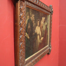Load image into Gallery viewer, x SOLD Oil Painting, Hofmann, Young Jesus Teaching in the Temple. Framed and signed. B11221