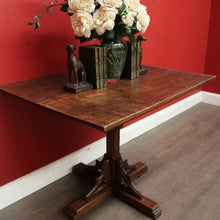 Load image into Gallery viewer, x SOLD Antique Breakfast Table, Games Card Table, English Georgian Side Kitchen Table. B9813