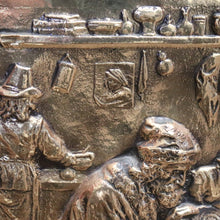 Load image into Gallery viewer, x SOLD Antique European Brass Storage Box with Handles, Blanket Box, Toy Box, Scuttle B11152