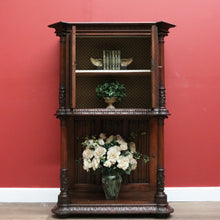 Load image into Gallery viewer, Antique French 19th Century Oak Gothic Revival, Sacrament Church Court Cabinet B10697