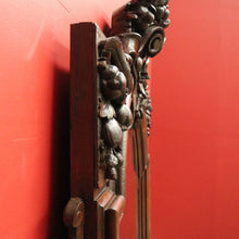 Load image into Gallery viewer, x SOLD Antique French Oak Mirror, Overmantle Mirror, Bevelled Edge Hall Mirror B10086