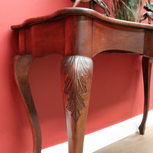 Load image into Gallery viewer, x SOLD Antique English Sofa Table, Hall Table Single Drawer to Apron Lounge Room Table B10667