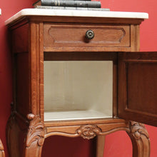 Load image into Gallery viewer, x SOLD Antique Bedside Tables, Antique French Lamp Tables, Pair of Hall Cupboards B10875