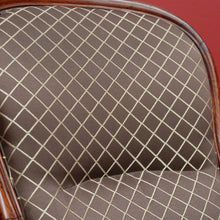 Load image into Gallery viewer, x SOLD Antique English Oak Grandfather Arm Chair Antique Oak and Fabric Scroll Armchair. B10437