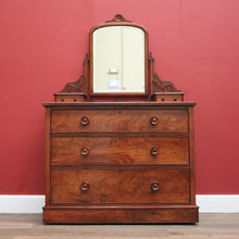 Load image into Gallery viewer, x SOLD Antique English Chest of Drawers, Antique Dressing Table Chest of Drawers Base B11018