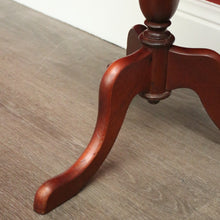 Load image into Gallery viewer, x SOLD Vintage Cedar Wine Table, Lamp Table, Vintage Cedar Tri-leg Side Wine Table. B10442
