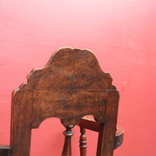 Load image into Gallery viewer, X Sold Antique French Arm Chair, Gothic Church Chair in Walnut, Religious Library Chair B10849