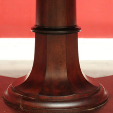 Load image into Gallery viewer, x SOLD Antique English Mahogany 8 Seat Dining Kitchen Table with Lion Paw Feet. B9651