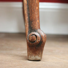 Load image into Gallery viewer, x SOLD Pair of Antique French Hall Chairs, Leather, Oak and Brass Stud Office Chairs B10429