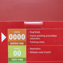 Load image into Gallery viewer, Steel Wool - 0000 Super Fine, Furniture & Final Finish Grade 100g Roll - Box Brand New