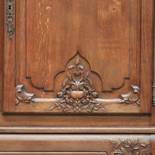 Load image into Gallery viewer, x SOLD Antique French Sideboard, Buffet Linen Press Cabinet Hall Cupboard Large Storage. B9796