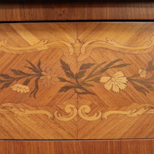Load image into Gallery viewer, x SOLD Antique French Chest of Drawers, Antique Walnut and Inlay 2 Drawer Hall Cabinet. B10439
