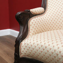 Load image into Gallery viewer, x SOLD Antique English Chaise, Sofa, Lounge. Mahogany Settee, 3 seat Armchair Lounge B10971