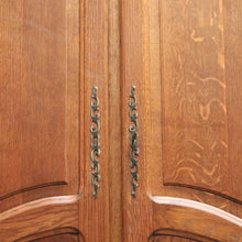 Load image into Gallery viewer, x SOLD Vintage French Four Door Armoire, Wardrobe. French Oak Cabinet Cupboard Wardrobe B10923