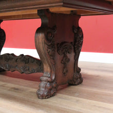 Load image into Gallery viewer, x SOLD Vintage French Dining Table 2 Leaves, French Oak 2 Leaf Extension Kitchen Table B10758