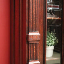 Load image into Gallery viewer, x SOLD Antique Dutch Bookcase, Oak and Glass Door Bookcase, China Display Cabinet B11068