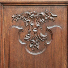 Load image into Gallery viewer, x SOLD Vintage China Cabinet, French Bookcase, Oak 4 Door Display Cabinet Chest. B10212