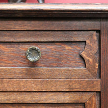 Load image into Gallery viewer, x SOLD Antique French Hall Cabinet, Chest of Drawers, Lamp Side Table with Spiral Legs B10201