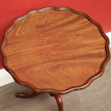 Load image into Gallery viewer, x SOLD Vintage Cedar Wine Table, Lamp Table, Vintage Cedar Tri-leg Side Wine Table. B10442