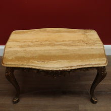 Load image into Gallery viewer, x SOLD Vintage Coffee Table, Italian Giltwood and Marble Top Coffee Table, Lamp Table B11032