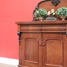 Load image into Gallery viewer, x SOLD Antique Australian Cedar Two Door Sideboard, Hall Cabinet, Chiffonier, Buffet B10799