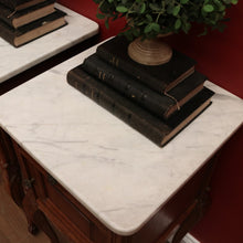 Load image into Gallery viewer, x SOLD Antique Bedside Tables, Antique French Lamp Tables, Pair of Hall Cupboards B10875