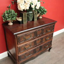 Load image into Gallery viewer, x SOLD Vintage French Chest of Drawers, 3 Drawer Hall Cupboard Cabinet Chest of Drawers. B10194
