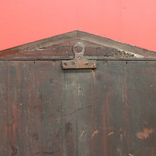 Load image into Gallery viewer, x SOLD Pair of French Antique Walnut Wall Bench Open Front Cabinet or Bookcase Storage B10721
