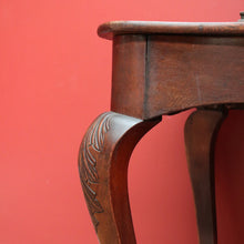 Load image into Gallery viewer, x SOLD Antique English Sofa Table, Hall Table Single Drawer to Apron Lounge Room Table B10667